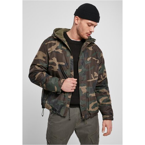 Brandit Windbreaker Frontzip woodland Cene