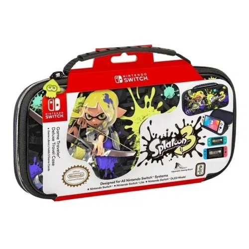 Bigben Nintendo Switch Deluxe Travel Case Splatoon 3