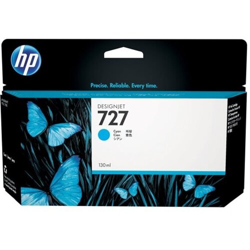 HP ČRNILO CYAN 727 130ml ZA DESIGNJET T920/T1500 e 130ml B3P19A Slike