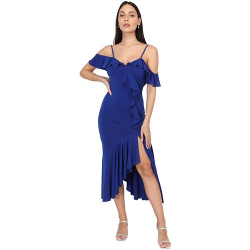 La Modeuse Dolge obleke 70564_P165019 Modra Slike