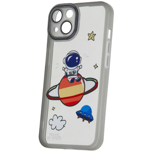 Onasi Clear Case Travel in Space za Samsung Galaxy A05s - prozorno črn Cene