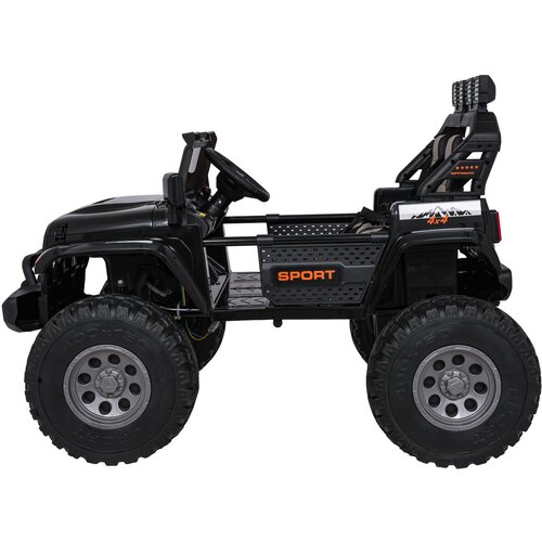  Auto na akumulator Extreme Sport 4x4 s podesivom dužinom vozila - dvosjed - crni Slike