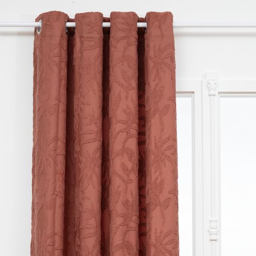Atmosphera zavjesa blackout žakard Willow 135x260 cm poliester, terakota Cijene
