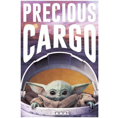 Grupo Erik Editores S. L. The Mandalorian - Poster - SW, The Mandalorian, Precious Cargo Cene