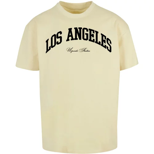 MT Upscale L.A. College Oversize Tee softyellow