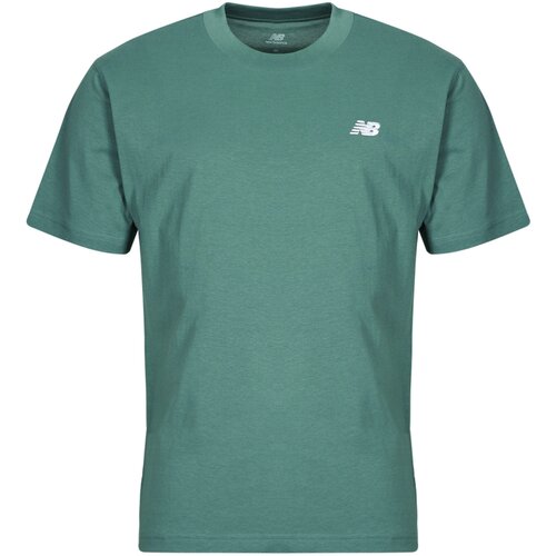 New Balance Majice s kratkimi rokavi SMALL LOGO JERSEY TEE Zelena Cene