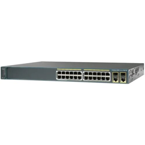 Cisco Catalyst 2960 Plus Switch 24x 10/100 (8 PoE) + 2 T/SFP Refabrikovan Slike