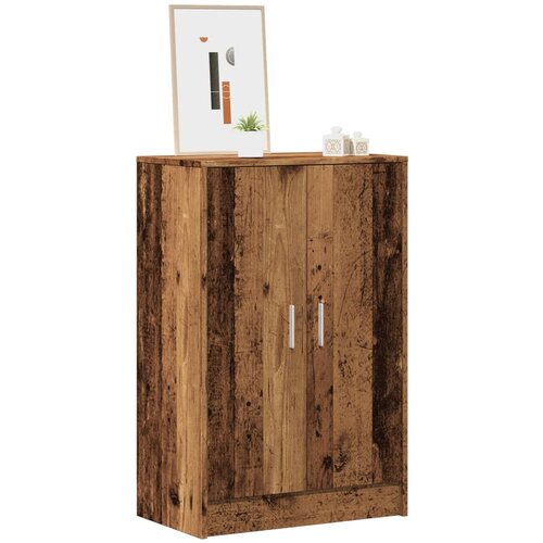 vidaXL Ormarić za cipele boja staro drvo 60x35x92 cm konstruirano drvo Cijene
