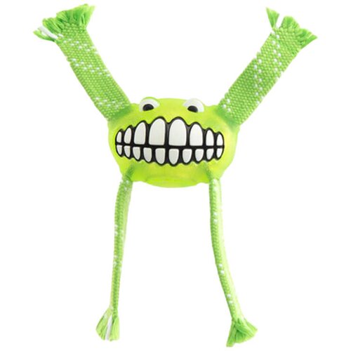 Rogz flossy grinz oral care dog toy - igračka za pse l zelena Cene