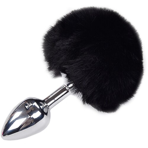 Alive Analna kupa Fluffy Plug, Metal, L, Crna Cene