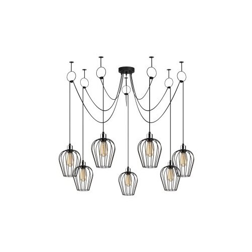 Opviq lights Luster Tel-6696, 160 cm 7xE27 s Slike