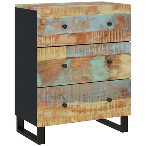  Komoda 60 x 33 x 75 cm od masivnog obnovljenog drva - 1 masivno obnovljeno drvo Slike