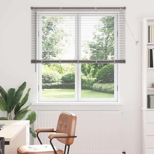 Zavjesa za prozor sa zavjesama Ostalo Srebrna 125 x 175 cm Aluminij Slike