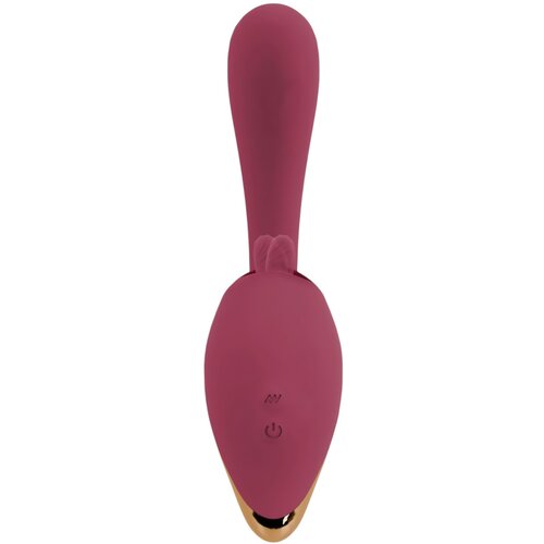 Javida 2 Function Vibrator Vibration &amp;amp; Licking Purple Slike