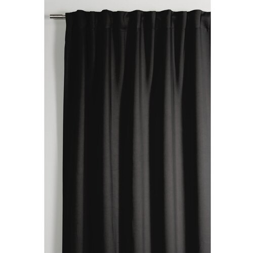 Gardinia Crna zavjesa 245x140 cm Dimout - Cijene