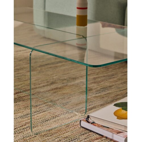 Kave Home Steklena mizica 60x120 cm Zaren &amp;ndash; Slike