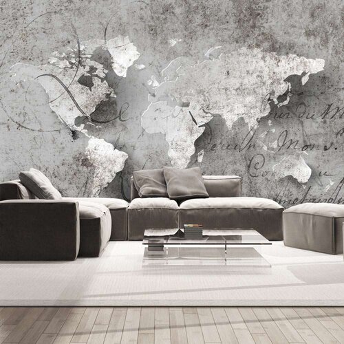  Tapeta - Map and letter 100x70 Slike
