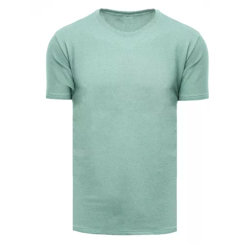 DStreet Men's light green patterned T-shirt RX4924