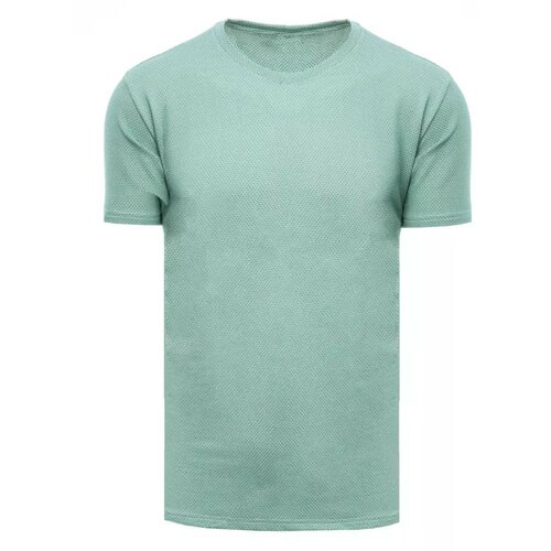 DStreet T-shirt męski we wzory jasnozielony RX4924 Slike