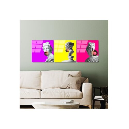 WALLXPERT (dekorativna slika od kaljenog stakla (3 komada)uv 855 50 x 50 Cene