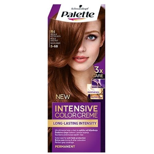 Schwarzkopf Palette Intensive Color Creme permanentna barva za lase odtenek 5-68 R4 Chestnut Cene