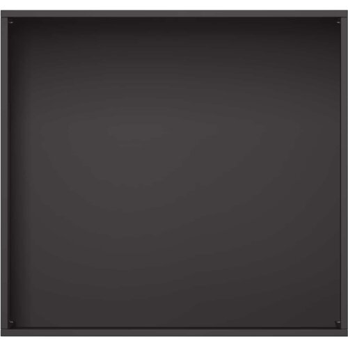  Vrtna saksija Crna 50 x 50 x 75 cm Čelična vrata Slike