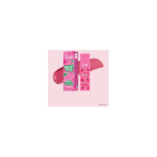 Rude Cosmetics Tečni Ruž za Usne Berry Juicy Vinyl Lip Lacquer Passion Fruit | | Ecobeauty Cene