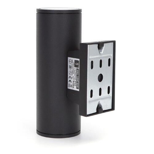 Aigostar Spolja&amp;scaron;nje zidno svetlo 2xGU10/230V, crno, IP65, okruglo Slike