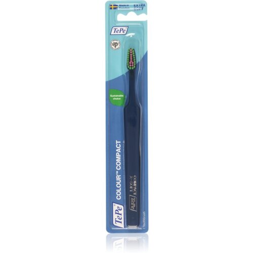 TEPE SWEDEN Colour Compact Extra Soft zobna ščetka Dark Blue 1 kos Cene