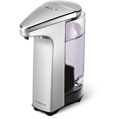 simplehuman Siv avtomatski kovinski dozirnik za milo 237 ml - simplehuman Cene
