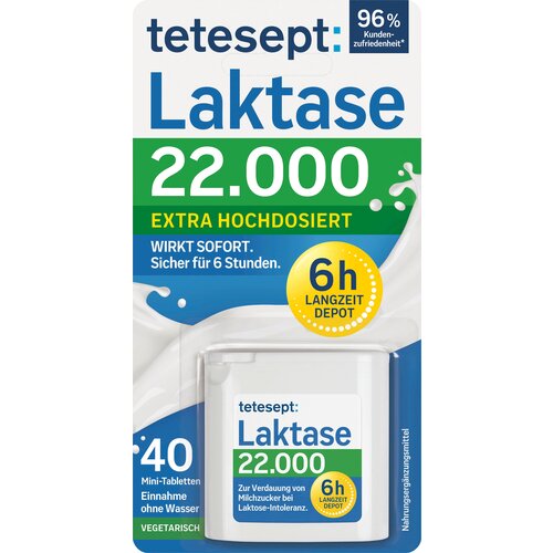 TETESEPT Laktaza 22000 - 40 tabl. Cene