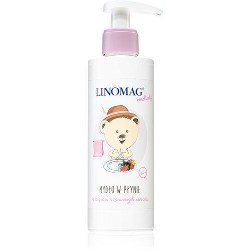 Linomag Emolienty Hand Soap Red Fruit tekući sapun za ruke za djecu Red Fruit 200 ml Slike