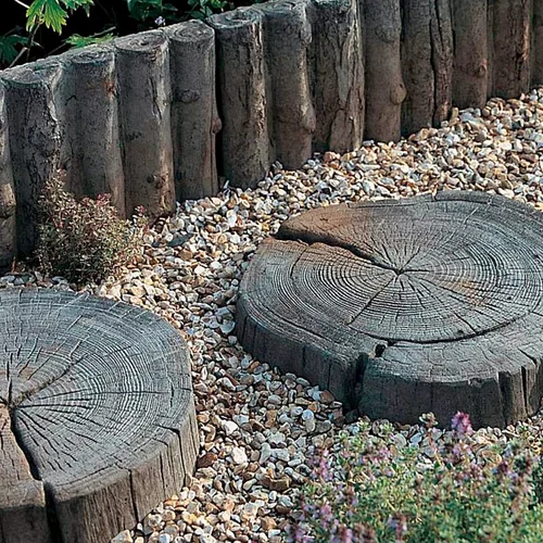  betonska plošča ehl drevesni kolobar (premer: 300 - 450 mm, barva: naravno rjava)