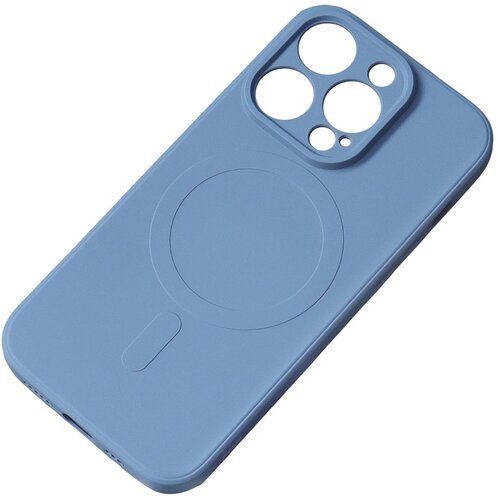 HURTEL Silikonski ovitek z MagSafe for iPhone 15 Plus Silicone Case, mornarsko moder, (21521737) Slike