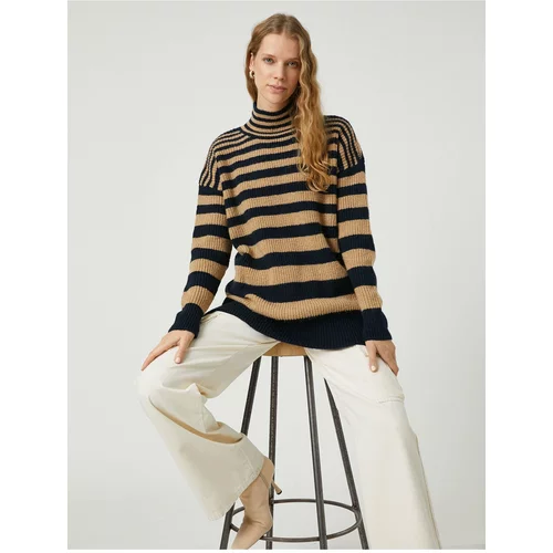 Koton Oversized Turtleneck Sweater Long Sleeve