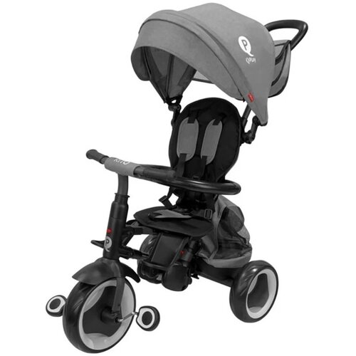 Qplay tricikl za decu Rito Plus Grey, 10m+ Cene