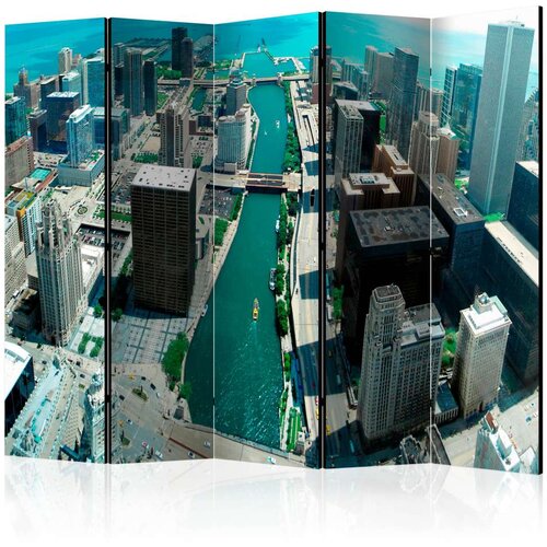  Paravan u 5 dijelova - Urban architecture of Chicago II [Room Dividers] 225x172 Slike