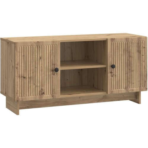 TV omarica Umetni hrast 102 x 34,5 x 50 cm Konstruiran les, (5000238892) Cene