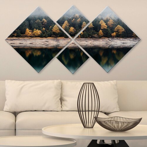 Wallity slika 4MDF3283743, 60x115 cm, 4 dela Cene