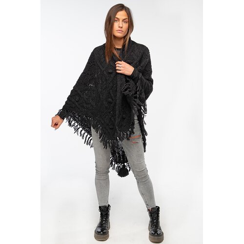 Wool Art Ženska marama 20AS01 crna Cene