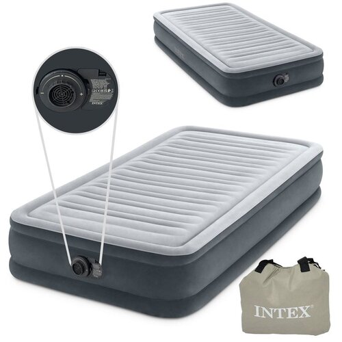 Intex veliki madrac na napuhavanje s električnom pumpom 191 x 99cm Cijene