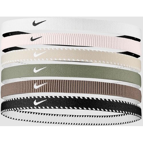 Nike Flex Classic 6Pk Headband black Cene