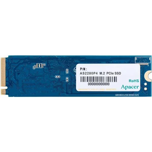 Apacer SSD disk AS2280P4 512GB M.2 2280 PCIe NVMe (AP512GAS2280P4) BULK SSD