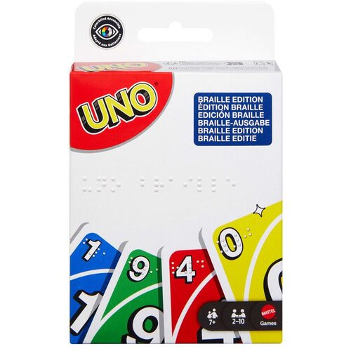 Mattel Karta&scaron;ka igra UNO na Brailleovom pismu Cijene