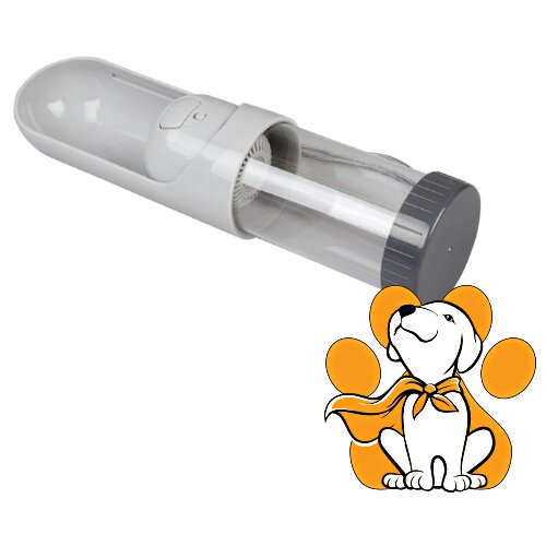 DUVO+ Compact Drinking Bottle 300ml, Flašica Za Vodu Za Pse i Mačke, Siva Cene