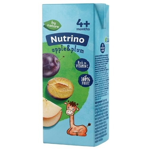 Nutrino sokić, jabuka i šljiva, 200ml Cene