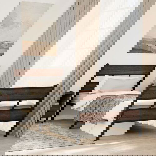 vidaXL Okvir kreveta bez madraca s uzglavljem i podnožjem 90x190 cm Cijene