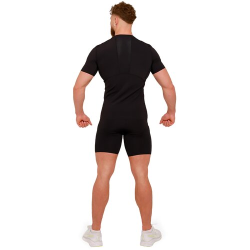GymBeam Kompresijska majica High Black Slike