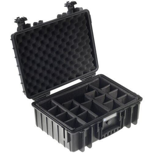 B_W_International B&amp;amp;W Outdoor Case Type 5000 black padded partition insert Slike