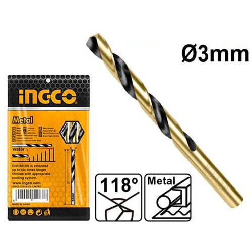  Svrdlo HSS 3mm - DBT1100303 INGCO DIN 338 Cijene